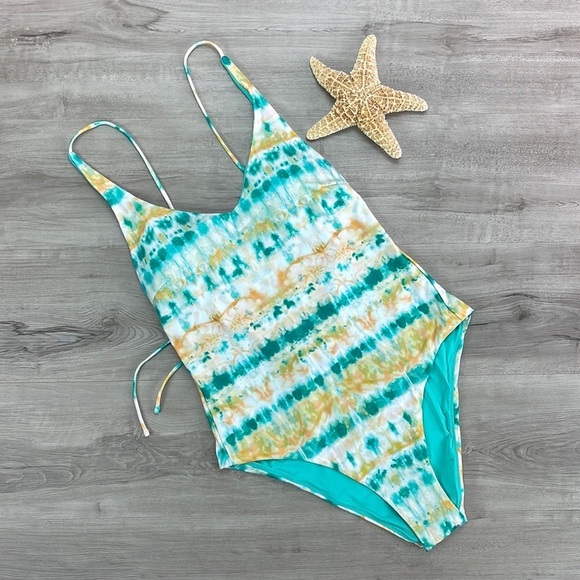 ☀️RIP CURL☀️ TIE DYE SWC GOOD ONE PIECE - Picture 2 of 12